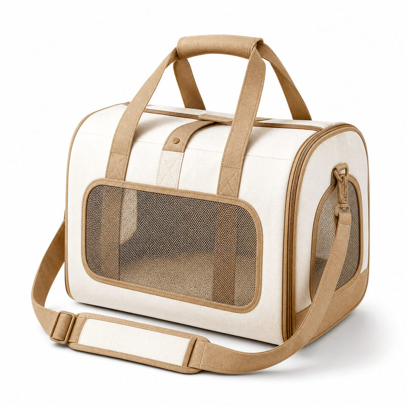 Stylish Pet Carrier Bag for Small Dogs & Cats